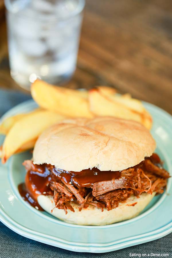 #7 Pulled Bbq Brisket Roll | Lieder's Pesach Store - Kosher for ...